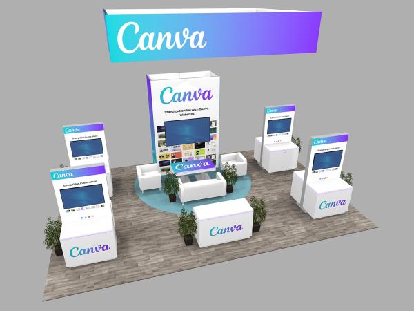 VK-5218 Island Trade Show Exhibit -- Image 4