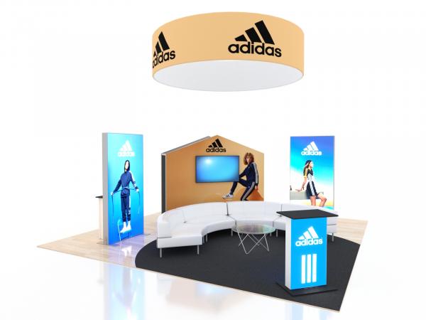 VK-5213 Island Trade Show Exhibit -- Image 1