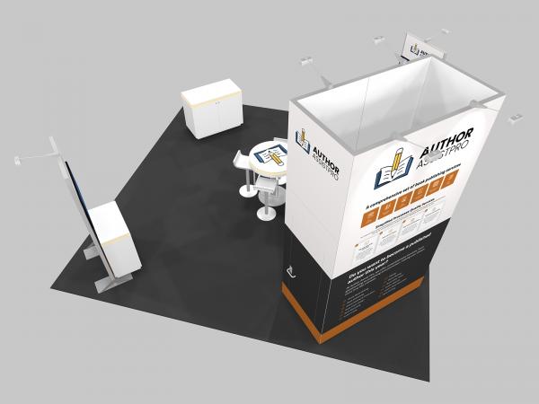 RENTAL | RE-9209 Gravitee Modular Island Exhibit -- View 6