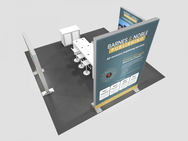 RENTAL | RE-9210 Gravitee Modular Island Exhibit -- View 6