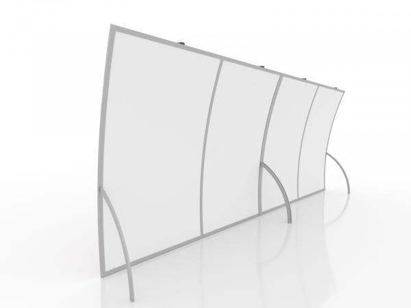 RE-2200 The Bigger One Portable Trade Show Display -- Back View